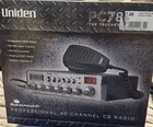 Uniden Pc78ltx 40-channel Trucker s Cb Radio With Swr Meter Peaked   Tuned New
