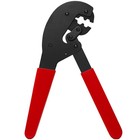 2-cavity 9  Hex Crimp Tool Coaxial F Connector Rg59 Rg6 Cable Connection Crimper
