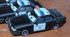 Lot 4 - 3  Disney Pixar Cars Cartoon Rescue Squad Trooper Diecast Patrol Car