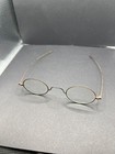 Antique Wire Rim Round Spectacles Eyeglasses Vintage Optical Frames Victorian