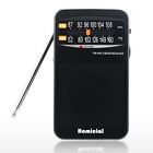 Portable Am Fm Radio Compact Transistor Radio Pocket Radio Black
