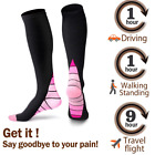 Compression Socks Men   Women Varicose Veins Anti-fatigue Flight Travel Running