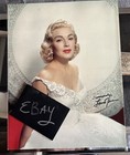 Gorgeous Lana Turner Autograph Signed 11x14 Photo Jsa Certification