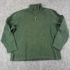 Ralph Lauren Sweater Mens Large Half Zip Pullover Red Pony Quarter Zip Polo