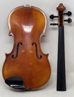Antique Violin 4 4 Curly Mable Sides And Back Neck Needs To Be Re Glued