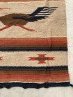 Vintage Traditional Handmade Beautiful Mexican Kilim Floor Rug Carpet 96x73 Cm