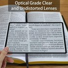 Full Page Large Sheet Magnifier Magnifying Glass Reading Aid Glass Page Magnifyi