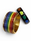 Pride Rings Sizes 10   11 