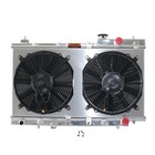 2051 Aluminum Radiator   Fan Shroud For Honda Crv 2 0 L4 1997-2001 At Spawon