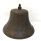 Vintage Brass Ship   s Bell W  Original Clapper Nautical Maritime Decor -loud Ring