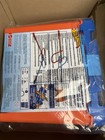 Hot Wheels Toy Car Track Builder Playset  Deluxe Stunt Box With 25 Component    