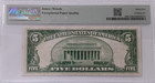 1929 Nat l Currency  5 Note Pittsburgh Ch  252 Type 1 Pmg Ch  Vf 35 Epq