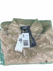 Polo Ralph Lauren Mens Quarter Zip Sweater With Slit Pockets   Camel  Nwt Medium
