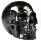 Huge 5 0  Russian Astrophylite Carved Crystal Skull  Realistic  Crystal Healing
