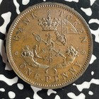 1857 Upper Canada 1 Penny Token Lot jm9691 High Grade  Beautiful 