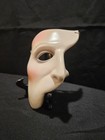 Vintage 1988 Phantom Of The Opera Broadway Lot  Rug Ceramic Mask And Beach Towel