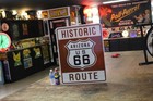 Scarce 30  Arizona Us Route 66 Highway Metal Sign Historic Road Gas Oil Coke