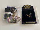 Maleficent And Diablo Lanyard   Pin Set  Disney Auctions Pins Le 1000 