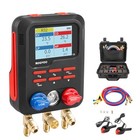Digital Manifold Gauge  Hvac Refrigerants Digital Ac Gauges Set With Rmg4db-bk