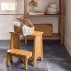 Arch Step Stool Natural - Hearth   Hand With Magnolia