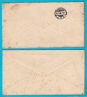 Chile 2 Postal Envelopes 1898 Valparaiso To Germany