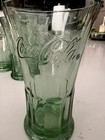 14 Oz Vintage Coca Cola Glass Green Libby Flared Tumbler  Coke- Set Of 4 