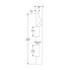 Orac 5-3 8 h X 78-3 4 l Polystyrene Baseboard Moulding Primed White-size Options
