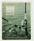 1967  Zebco Dealer fishing Tackle Catalog Rods Cardinal Reels