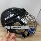 Bauer Bhh4500l Hockey Helmet W true Vision Ii L g Face Mask
