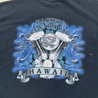Vintage Harley Davidson T Shirt Mens Xl Black Hawaii Pacific Made In Usa 90s