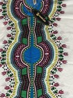 Unisex Traditional Handmade African Dashiki Kaftan V-neck Osfm 
