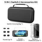 For Nintendo Switch 2 Case-portable Carrying Kit With 12 Game Slot hd Protection