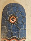 Tiki Mask Tribal Aboriginal Art Decor Dot Wood Bali Colorful 20  X 7  Wall Decor