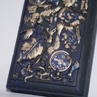 Vintage Handmade Mexican Folk Art Wooden Milagros Cross Silver Stamped Charm 10 