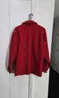 Vintage Boy Scouts Wool Jacket Red Size 38  Bsa Official Jacket Shirt Kansas Usa