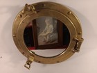 Nautical Antique Brass Porthole 12 Inch Ship Boat  Wall Porthole Decor Patina