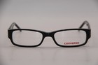 New Converse Why Black White Authentic Frames Eyeglasses 47-15 K2
