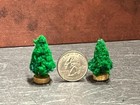 Dollhouse Miniature Christmas Trees Set 1 12 1 24 1 48 C76 Up To 1-1 2 Inch Tall