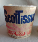 Pair Of Vintage 1978 Scottissue Pink Toilet Paper Rolls