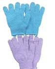Exfoliating Spa Bath Gloves Shower Soap Clean Hygiene Body Scrub Loofah  2 Pair 
