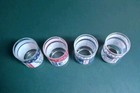 Vintage Libbey Nasa Apollo 11 12 13 14 Moon Mission Drinking Glasses - Set Of 4