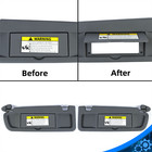Sun Visor Dark Gray Pair For 2006-2008 Honda Civic Left   Right Visor Set