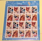The Art Of Disney Friendship Usps Postage Sheet Of 20 Stamps 37 Cents 2003