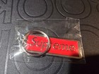 Supreme Red Metal Keychain Key Ring Modern Advertising Collectible