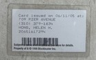 Vintage One Of A Kind Extremely Rare Blockbuster Video Laminated Membership Card