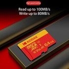 Kodak Official 32gb 64gb 128gb 256gb Micro Sd Hc Flash Memory Card Class 10 Saya