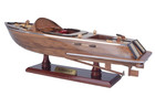 Classic Runabout Speed Boat Wood Model 16  Powerboat Handcrafted Fully Built New