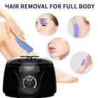 Waxing Kits Wax Heater Warmer Pot Hair Removal Depilatory With Wax Beans  Sticks