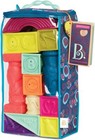 Baby Building Blocks-26 Soft Sorting And Stacking Building Blocks With Letters 