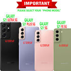 For Samsung Galaxy S21 Ultra 5g Fe Plus Case Phone Cover   Tempered Glass Screen